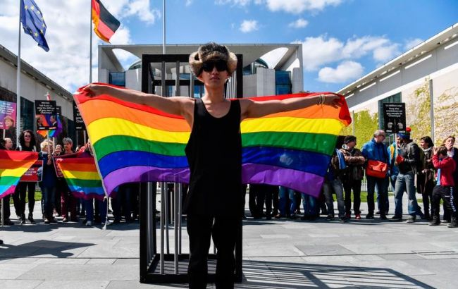 У Берліні пікетували на підтримку чеченських геїв