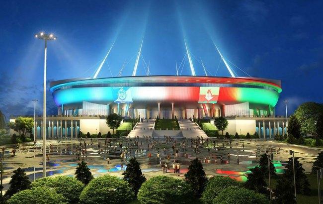 В России юмористы высмеяли главный стадион чемпионата мира-2018