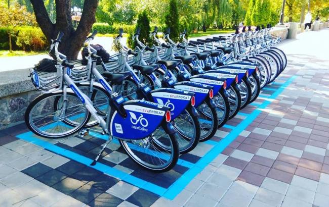 У Києві запустили систему велопрокату Bike sharing
