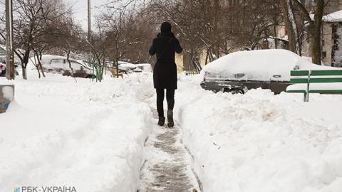 Погода на сьогодні: по всій Україні сніг, температура від -8 до +8