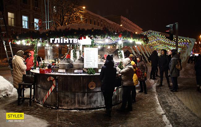 "Содом и Гоморра в центре Киева": в сети показали другую сторону рождественского городка