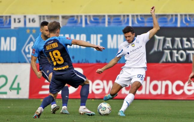 "Динамо" безвольным поражением от "Днепра-1" закрыло тур Премьер-лиги