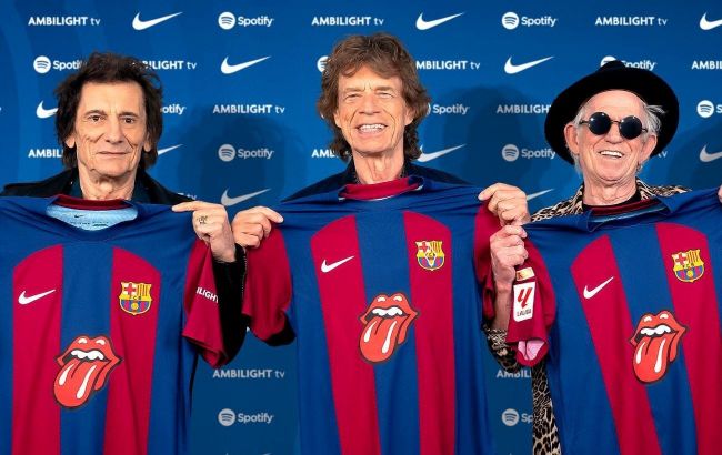 "Барселона" влаштувала колаборацію з "Роллінг Стоунз" перед Ель Класіко: яскраві фото