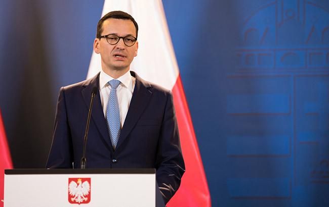 Польша заботится о восточных границах Евросоюза, - Моравецкий