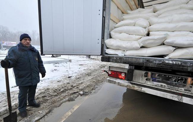 Украинский Красный Крест доставил в Луганскую область 25 т гумгруза, - ГПС