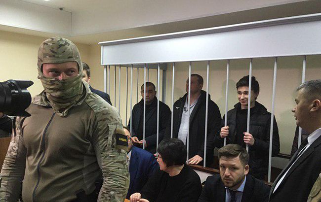 В РФ идет суд над украинскими моряками