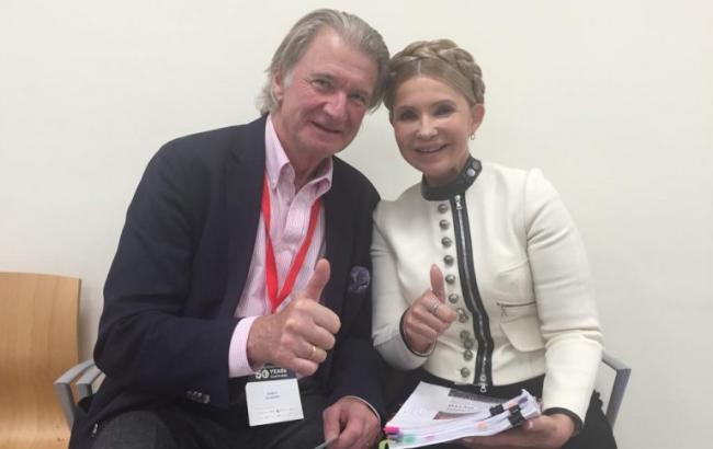 Тимошенко встретилась с бывшими сопрезидентами Римского клуба