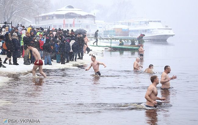 Де на Водохреща купатися в Києві: список