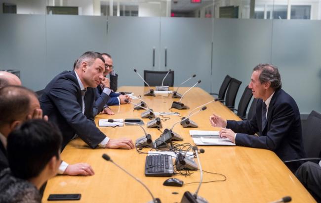 Кличко в Вашингтоне провел встречу с руководством Всемирного банка