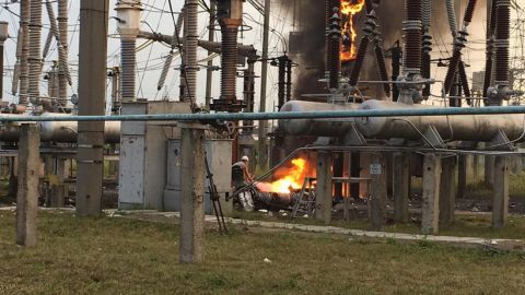 Часть Ровно осталась без света из-за аварии