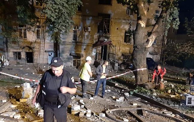Полиция назвала вероятную причину взрыва на Тургеневской в Киеве