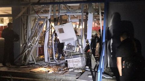 В Харькове взорвали банкомат