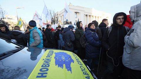 В центр Киева отправили усиленные наряды силовиков на время акций протеста