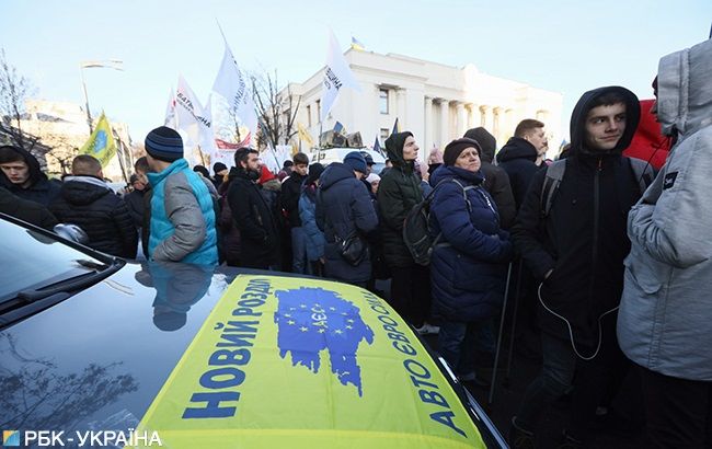 В центр Киева отправили усиленные наряды силовиков на время акций протеста