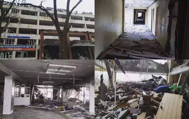 Війська РФ зруйнували один із корпусів Приазовського державного університету