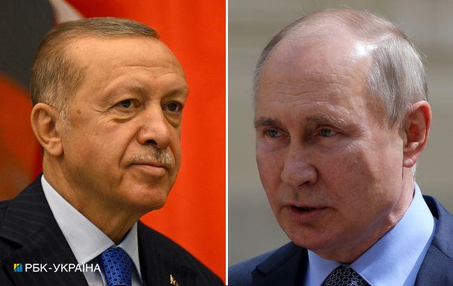 Эрдоган и Путин договорились о визите российского диктатора в Турцию
