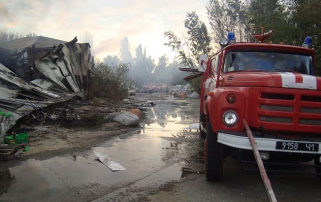 В результате пожара в Днепропетровской области погибли два человека