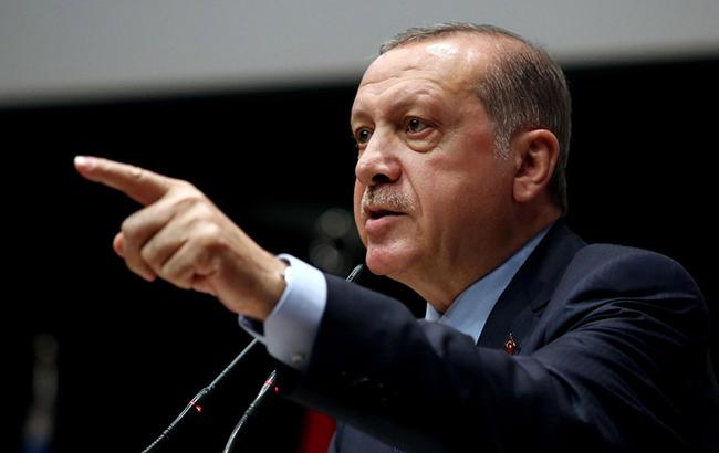 В США во время речи Эрдогана задержали 5 человек