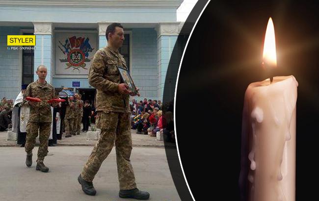 В Каменец-Подольском прошла церемония прощания с героем АТО, который погиб 3 года назад
