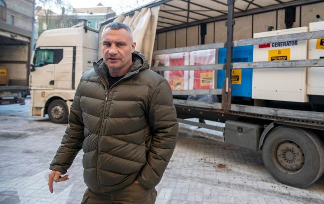 До теплопунктів будинків в Києві підключать генератори, отримані від ЄС, - Кличко