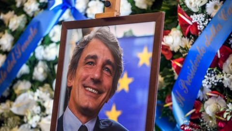 У Римі поховали главу Європарламенту Давида Сассолі
