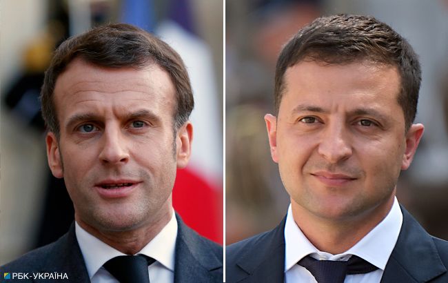 Зеленський здійснив неофіційний дзвінок Макрону