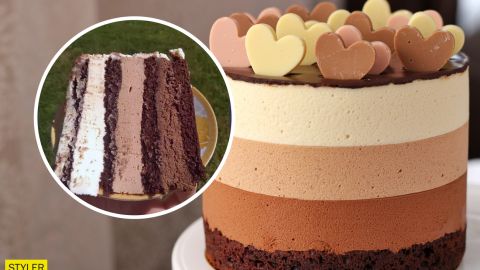 Торт "Три шоколади": готується за 15 хвилин без випікання