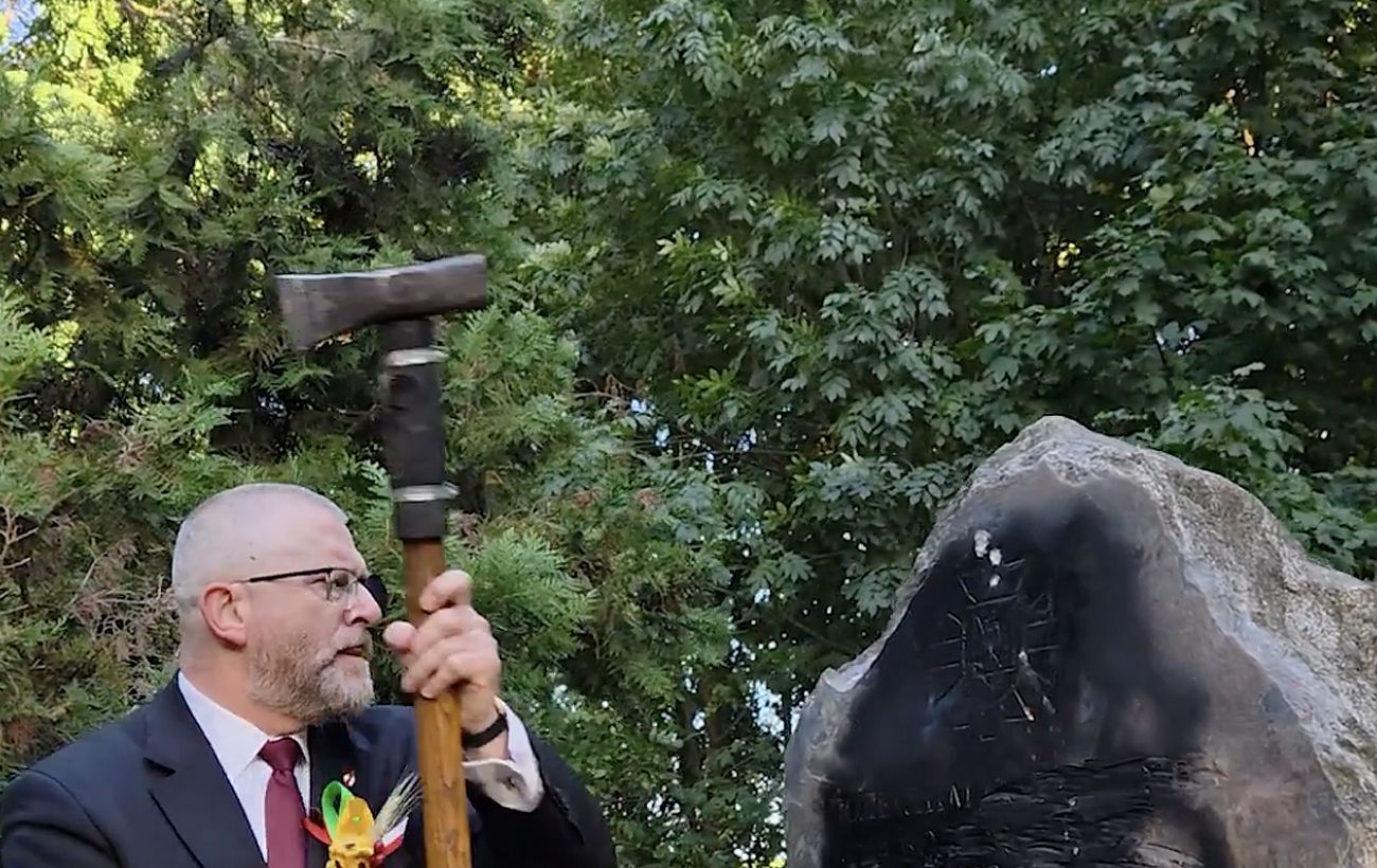 "Він - фашист": Сікорський закликав ув'язнити політика за розбитий пам'ятник УПА