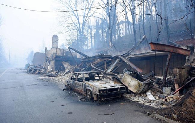 У мережі показали вигоріле місто в США
