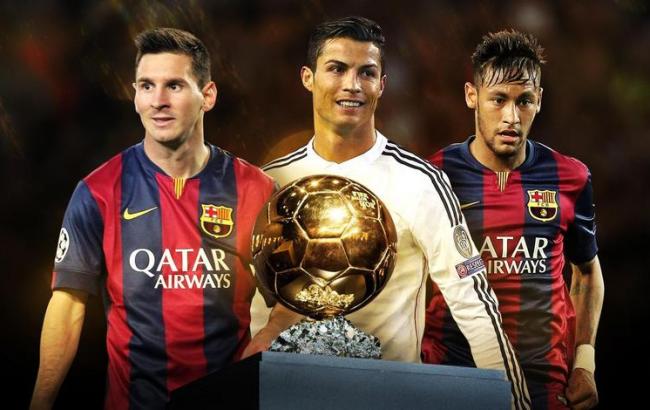 Золотий м'яч-2015: Сьогодні назвуть ім'я найкращого футболіста світу