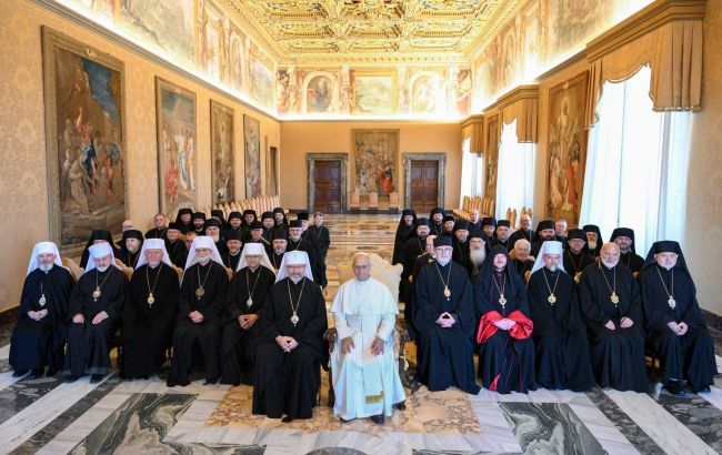 Папа Лев XIV зустрівся з єпископами УГКЦ: що він сказав про війну в Україні