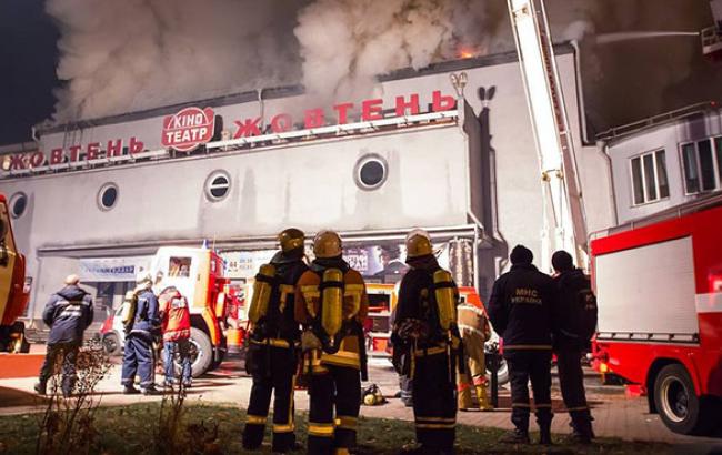 У київській міліції розповіли про подробиці затримання обвинувачених у підпалі кінотеатру "Жовтень"