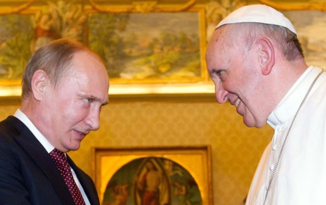 Папа Римський і Путін 10 червня можуть обговорити конфлікт в Україні
