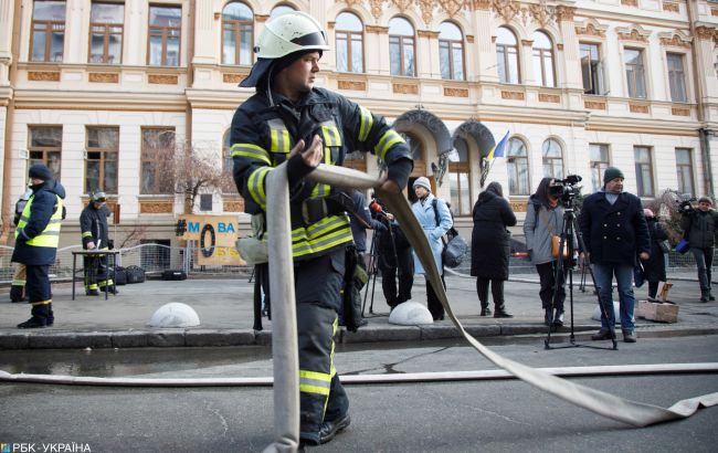 В Киеве горело общежитие педагогического колледжа