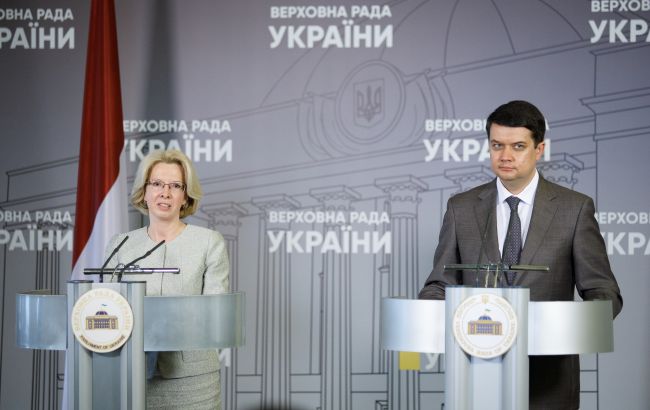 Разумков и спикер Сейма Латвии поехали в Донецкую область: что там будут делать