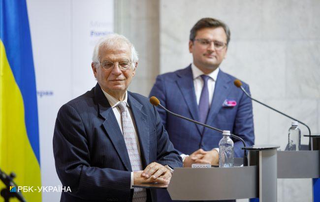 Боррель провел переговоры с Кулебой на фоне фейков россиян о "грязной бомбе"