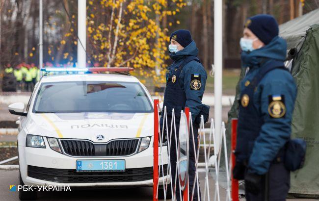 В центре Киева полиция усилила меры безопасности из-за запланированных акций