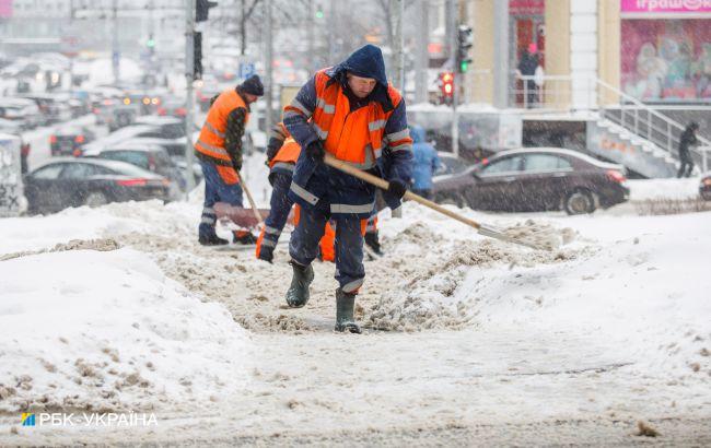 Непогода в Украине. В Кировоградской области ограничили движение грузовиков