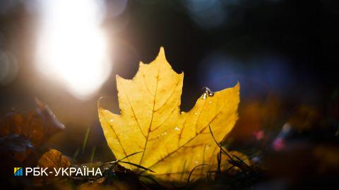 Единственный за сезон температурный рекорд. Осень-2021 в Киеве оказалась одной из самых сухих