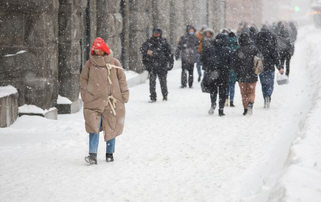 Климатологи подвели итоги холодного и снежного февраля в Киеве