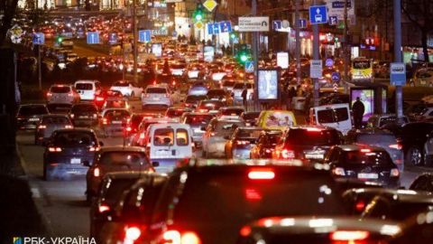 Пробки в Киеве: на каких дорогах столицы затруднено движение