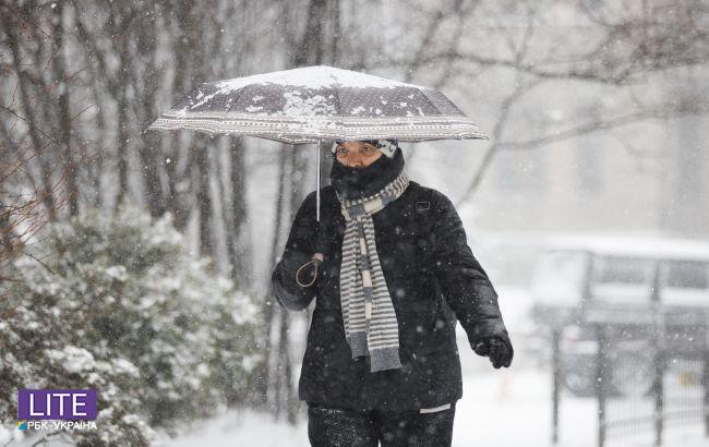 Синоптики розповіли, коли в Україні закінчиться снігопад