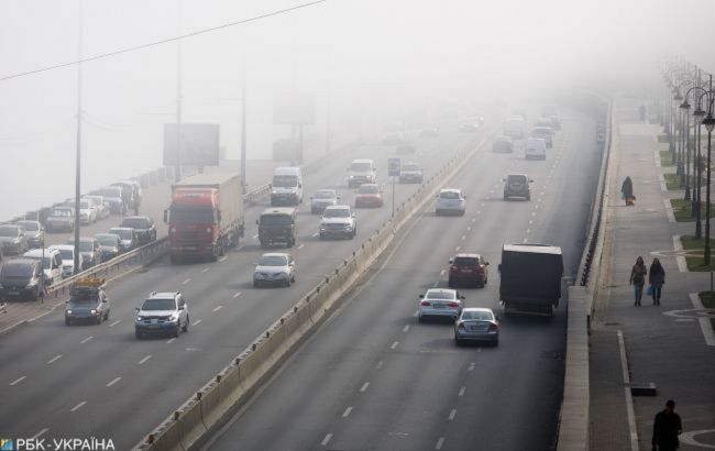 Названо причину високого рівня забруднення повітря у Києві