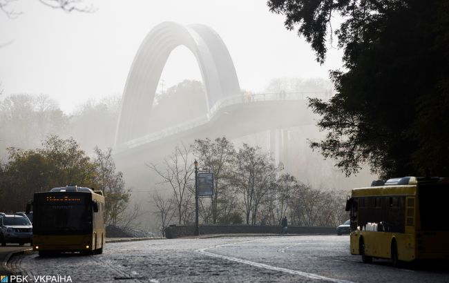Киев завтра накроет туман