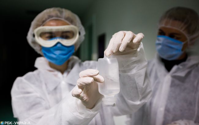 В Украине антирекорд по числу госпитализированных из-за коронавируса