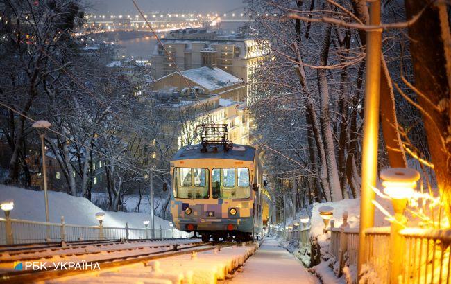 На Киев надвигается снегопад и сильные морозы