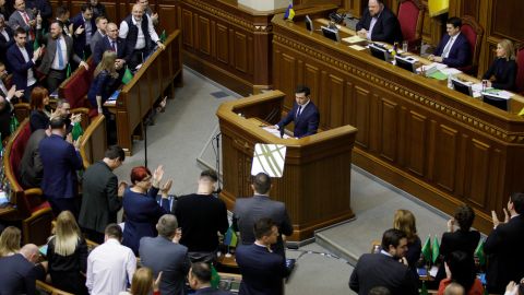 Рейтинг Зеленского упал до 40%