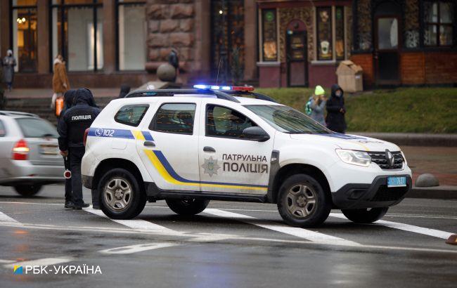 У Києві під час акції протесту напали на поліцейського, затримано 9 осіб