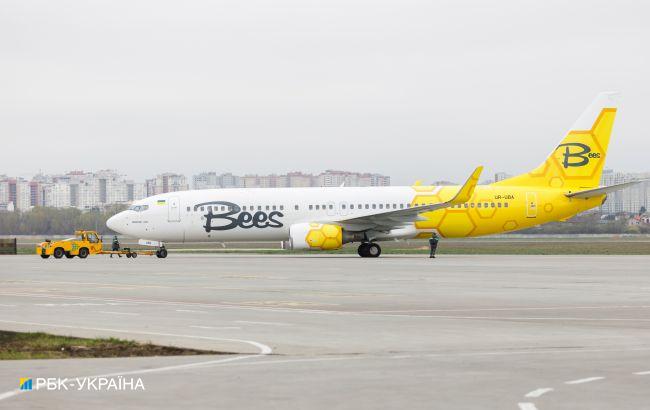 Літаки Bees Airline тимчасово відправлять за кордон, але рейси не скасовуються