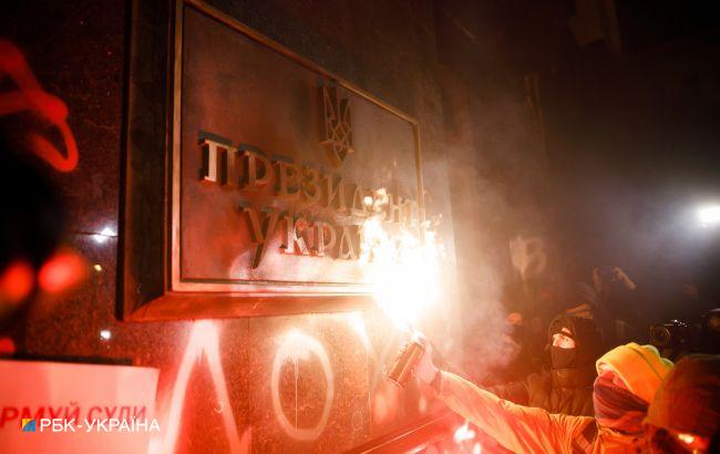 Акция под Офисом президента в поддержку Стерненко: мнение украинцев